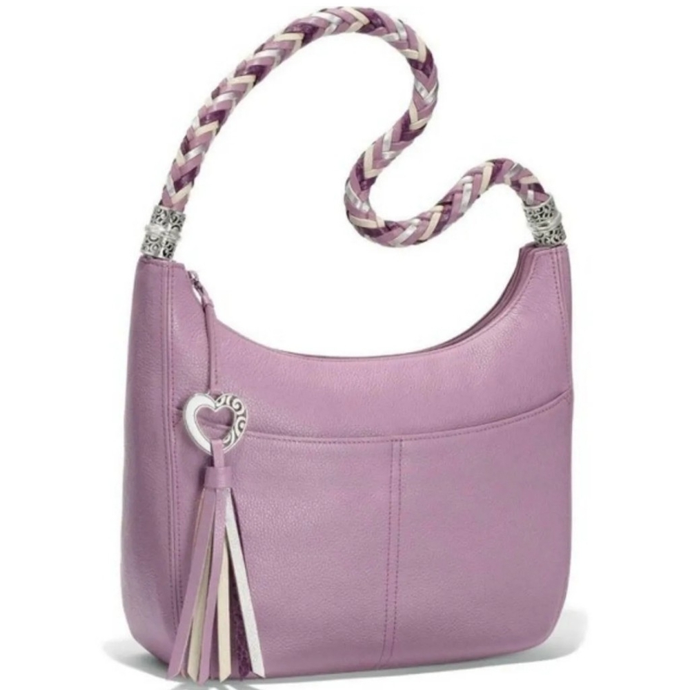 NWOT Brighton Barbados Wisteria Zip Top Bag